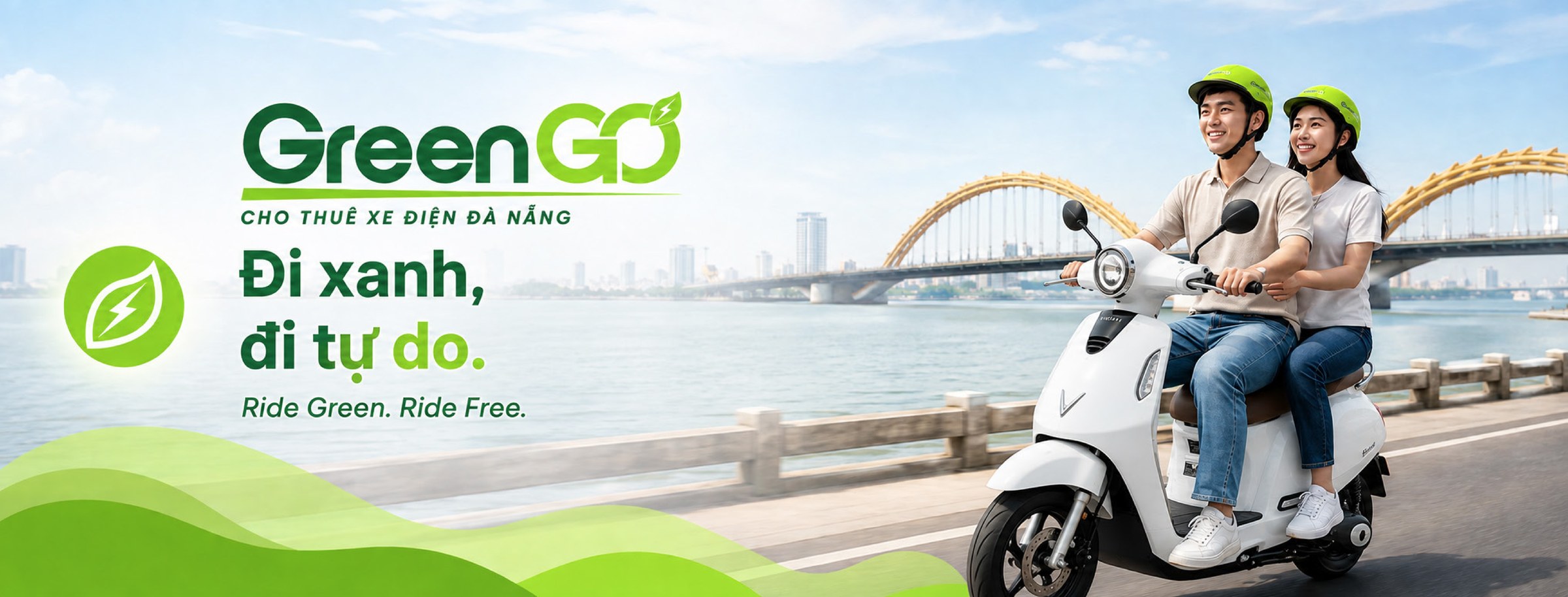 GreenGO — Đi xanh, đi tự do. Cho thuê xe điện Đà Nẵng